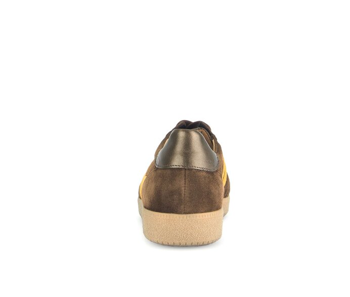 Gabor Damen  Sneaker Low Braun - Materialmix Leder