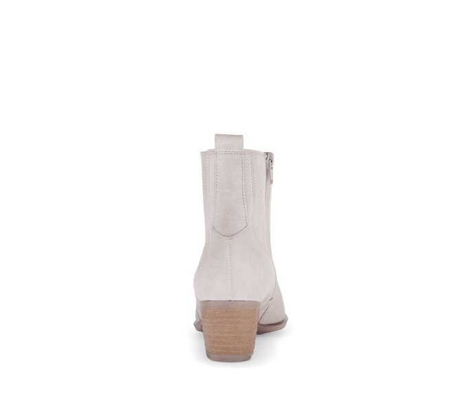 Gabor Damen  Elegante Stiefelette Beige - Rauleder