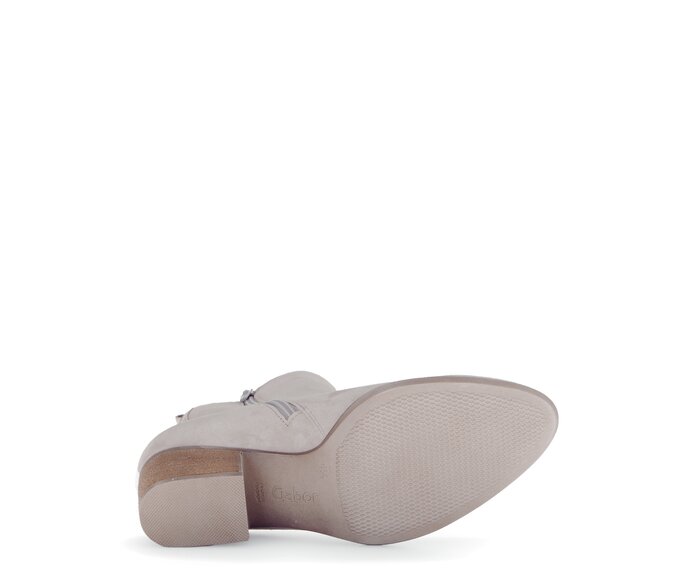 Gabor Damen  Elegante Stiefelette Beige - Rauleder