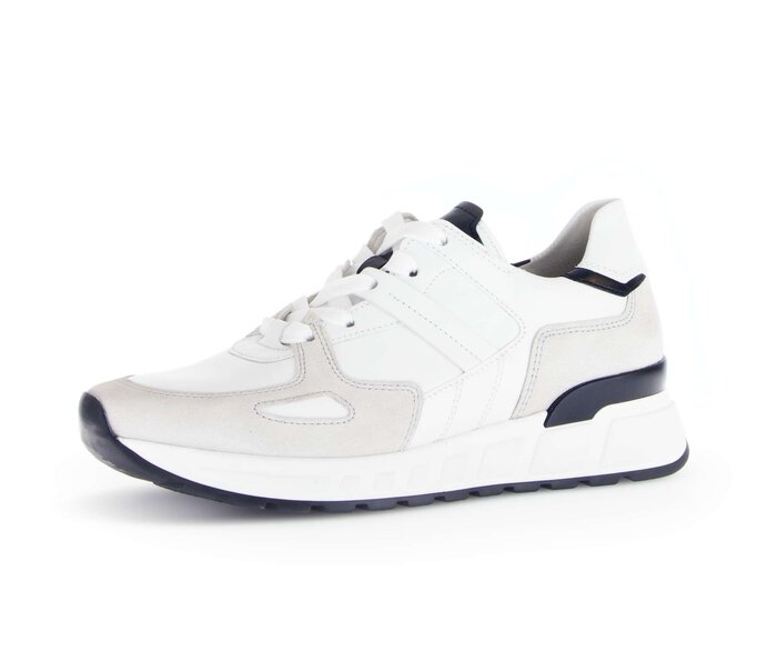 Gabor Damen  Sneaker Low Weiß - Glattleder
