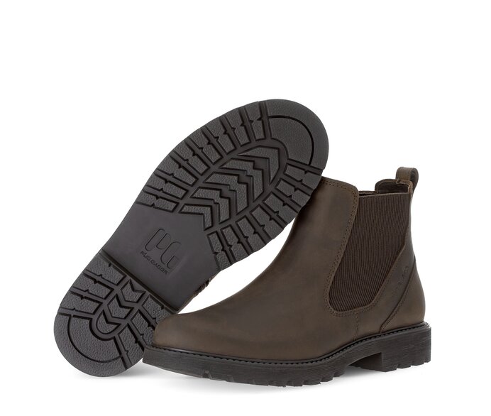 Pius Gabor Herren Chelsea Boot Braun - Fettleder