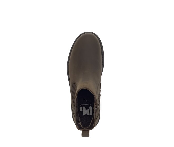 Pius Gabor Herren Chelsea Boot Braun - Fettleder