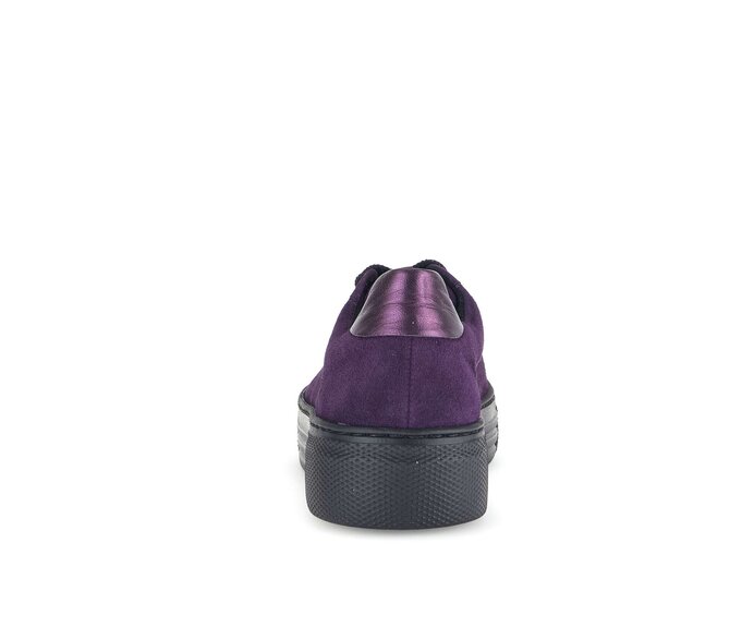 Gabor Damen  Sneaker Low Lila - Materialmix Leder