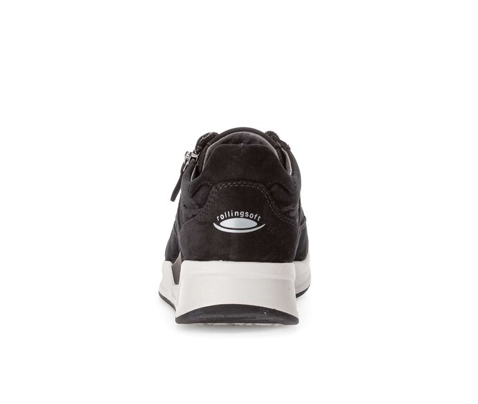 Gabor Damen  Sneaker Low Schwarz - Rauleder