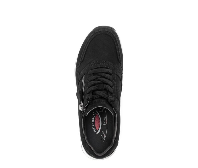 Gabor Damen  Sneaker Low Schwarz - Rauleder