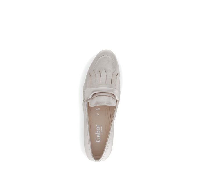 Gabor Damen  Slipper Gold - Effektleder