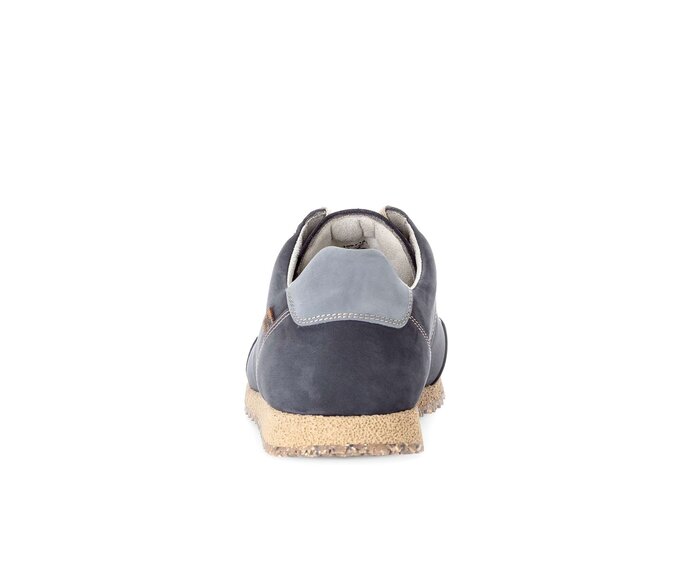 Pius Gabor Herren Sneaker Low Blau - Nubuk