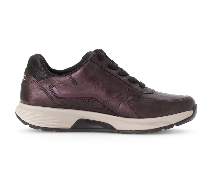 Gabor Damen  Sneaker Low Lila - Effektleder