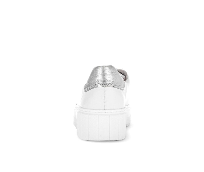 Gabor Damen  Sneaker Low Weiß - Materialmix Leder