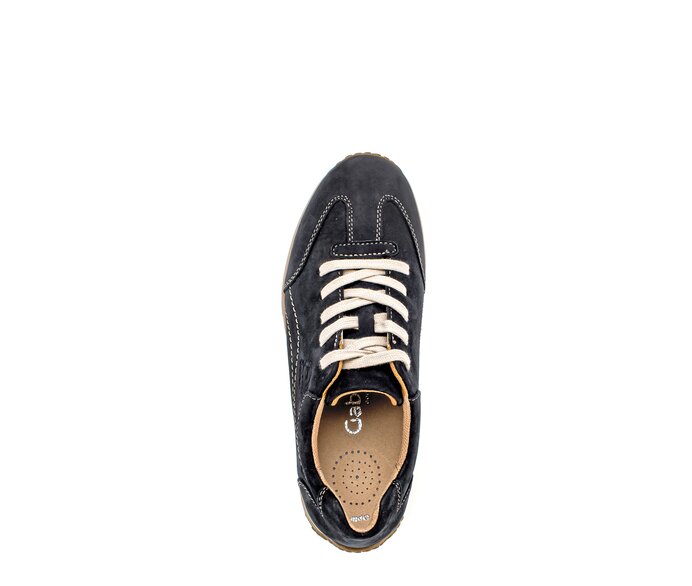 Gabor Damen  Sneaker Low Schwarz - Rauleder