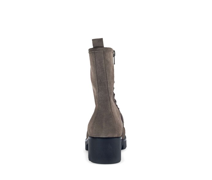 Gabor Damen  Schnürstiefelette Braun - Rauleder