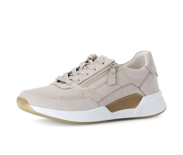 Gabor Damen  Sneaker Low Beige - Rauleder
