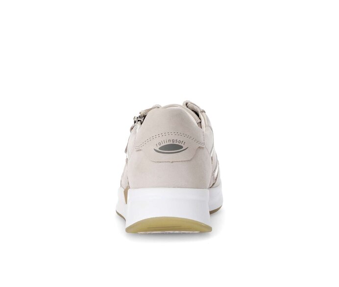 Gabor Damen  Sneaker Low Beige - Rauleder