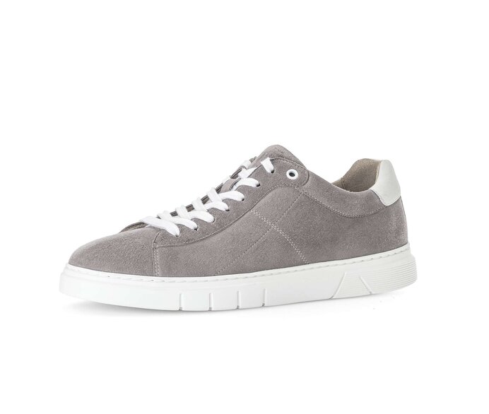 Pius Gabor Herren Sneaker Low Grau - Rauleder