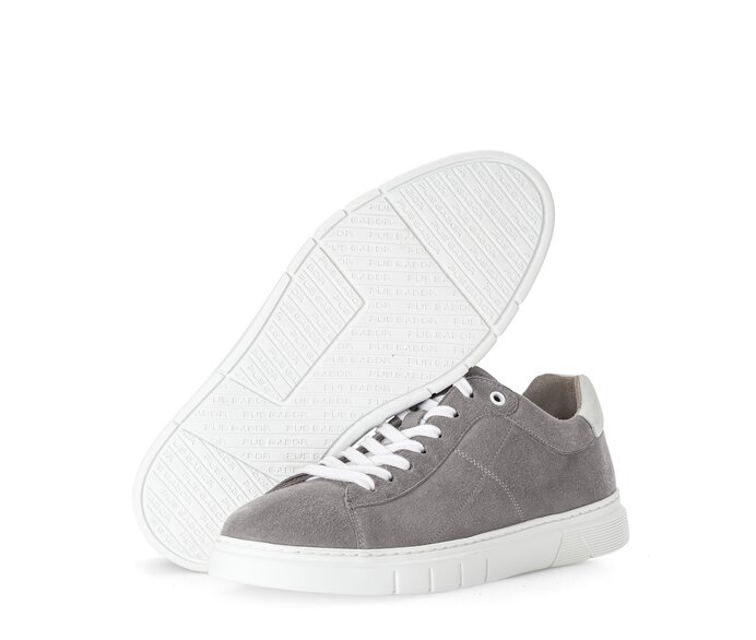 Pius Gabor Herren Sneaker Low Grau - Rauleder