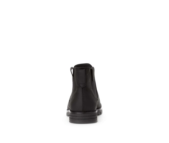 Pius Gabor Herren Chelsea Boot Schwarz - Fettleder