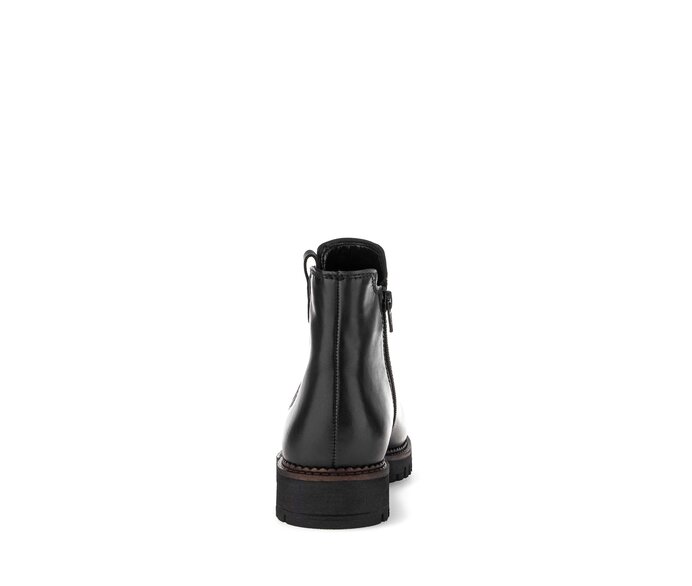 Gabor Damen  Chelsea Boot Schwarz - Glattleder