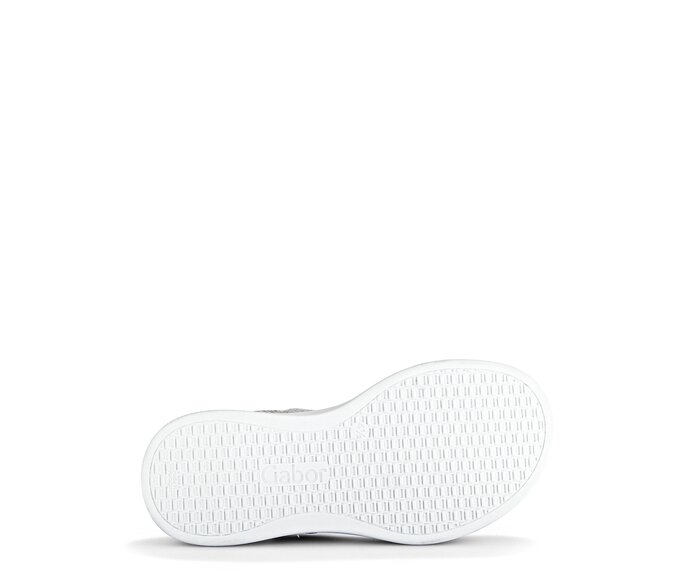 Gabor Damen  Plateau Sandale Silber - Effektleder