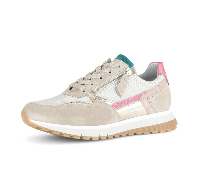 Gabor Damen  Sneaker Low Multicolour - Materialmix Leder/Lederimitat