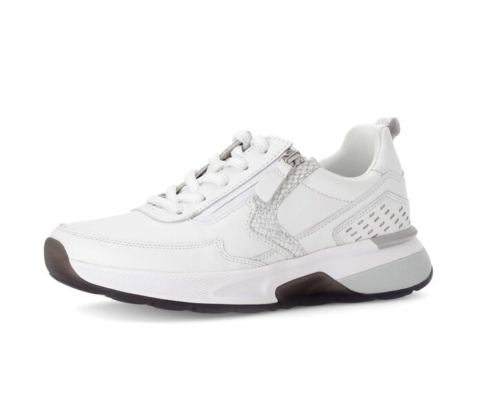 Gabor Damen  Sneaker Low Weiß - Glattleder