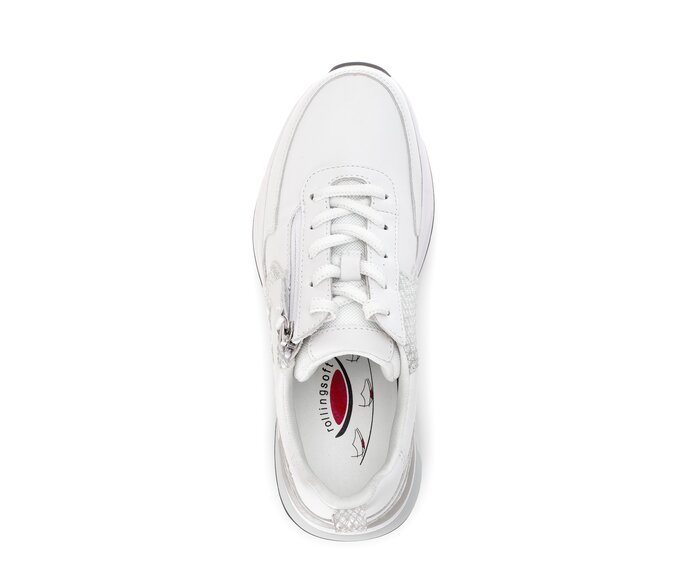 Gabor Damen  Sneaker Low Weiß - Glattleder