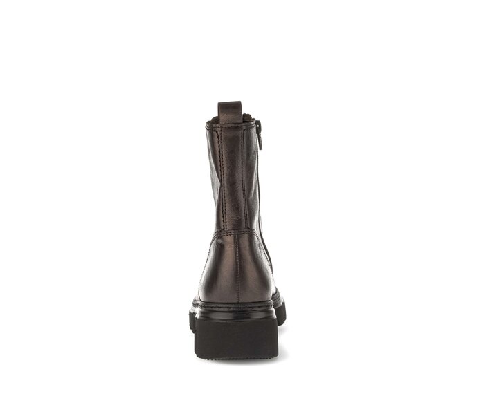 Gabor Damen  Sportliche Stiefelette Bronze - Effektleder