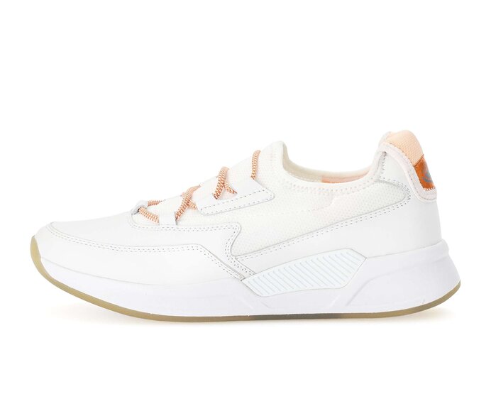 Gabor Damen Sneaker Low Weiß - Materialmix Leder/Lederimitat