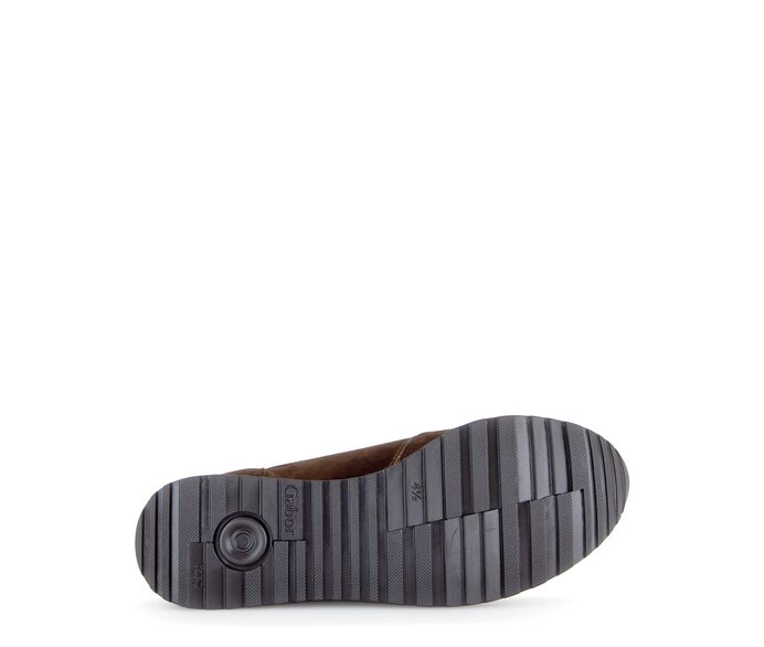Gabor Damen  Sneaker Low Braun - Materialmix Leder