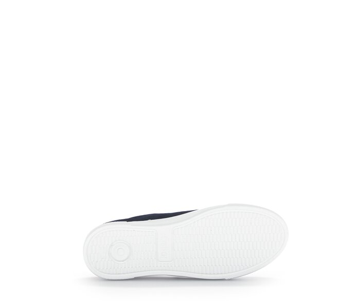 Gabor Damen  Sneaker Low Blau - Glattleder