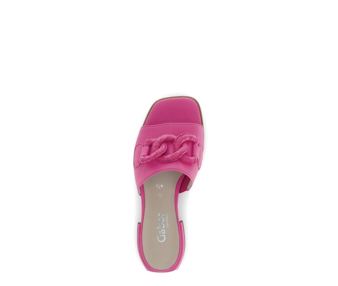 Gabor Damen  Pantolette Pink - Glattleder
