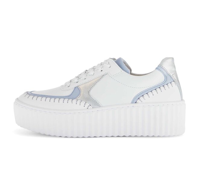 Gabor Damen Sneaker Low Weiß - Glattleder