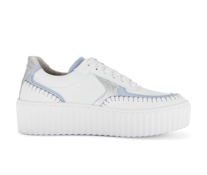 Gabor Damen  Sneaker Low Weiß - Glattleder