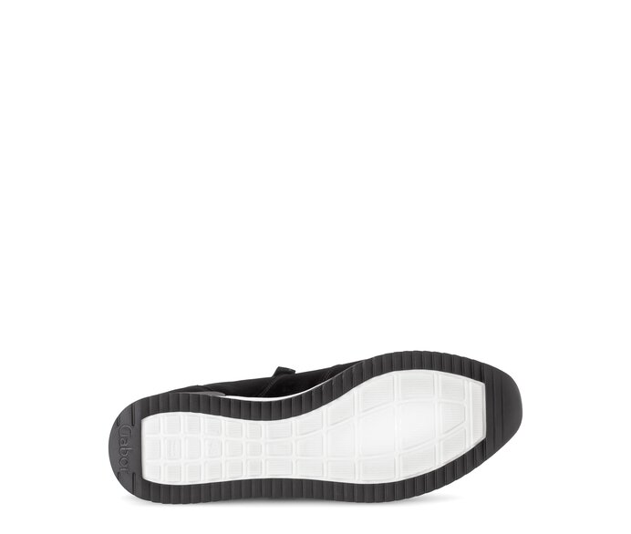 Gabor Damen  Sneaker Low Schwarz - Rauleder