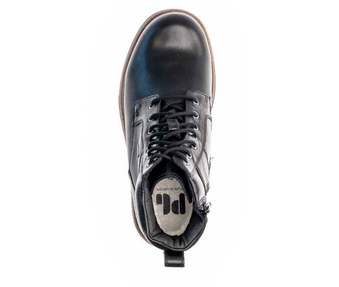 Pius Gabor Herren Boot Schwarz - Glattleder