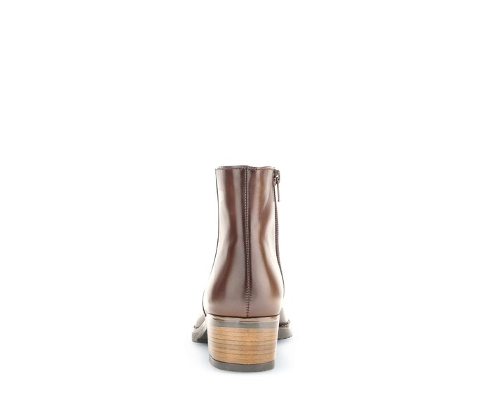 Gabor Damen  Elegante Stiefelette Braun - Glattleder