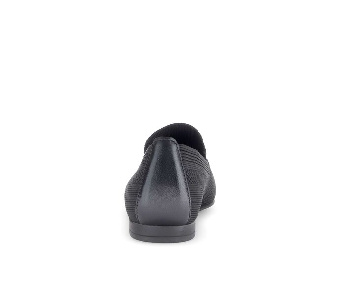 Gabor Damen  Slipper Schwarz - Materialmix Leder/Lederimitat