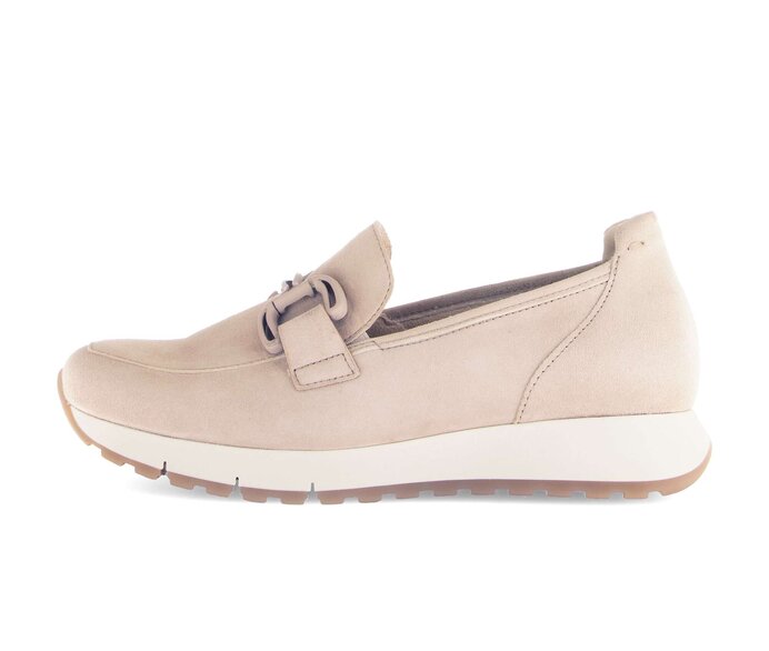 Gabor Damen Slipper Beige - Rauleder