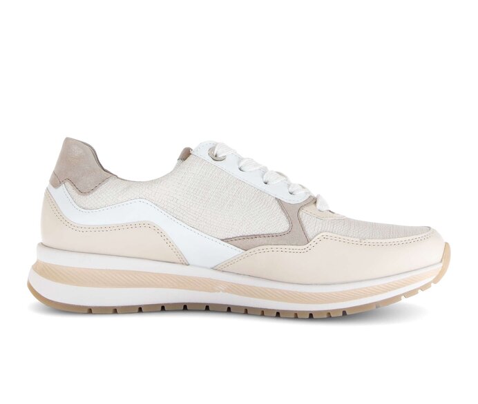 Gabor Damen  Sneaker Low Rosa - Materialmix Leder