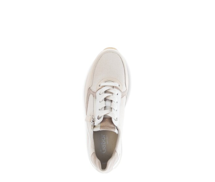 Gabor Damen  Sneaker Low Rosa - Materialmix Leder