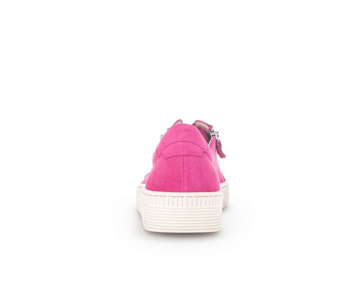 Gabor Damen  Sneaker Low Pink - Rauleder