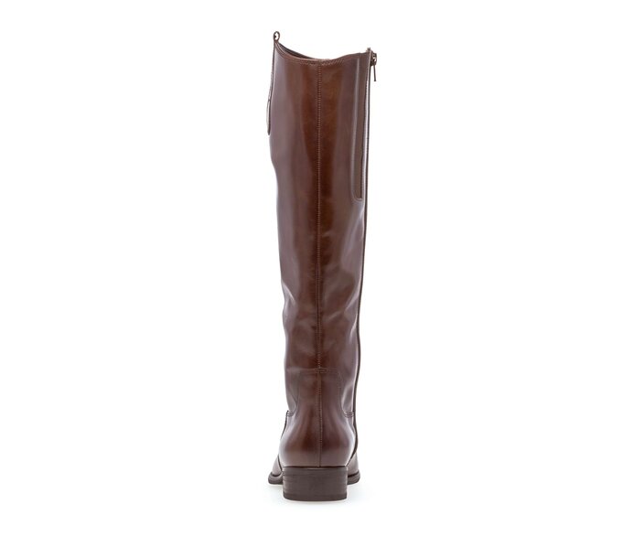Gabor Damen  Eleganter Stiefel Braun - Glattleder