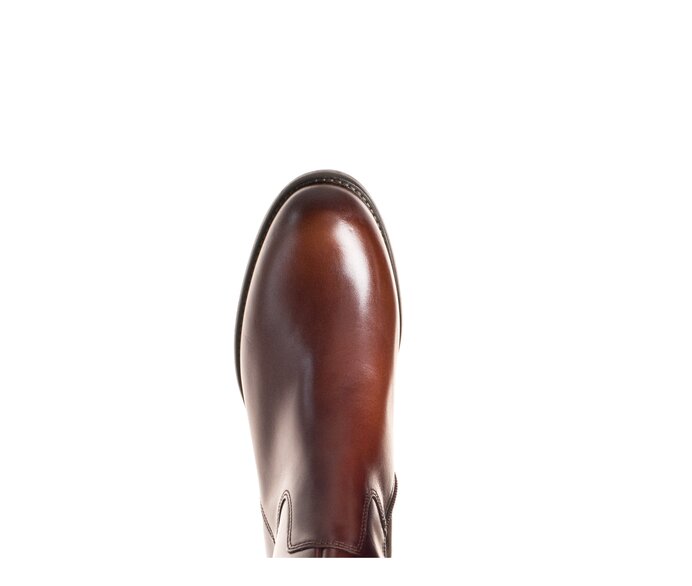 Gabor Damen  Eleganter Stiefel Braun - Glattleder