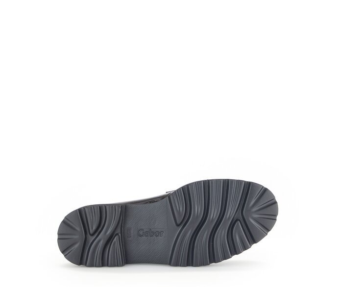Gabor Damen  Loafer Schwarz - Lackleder