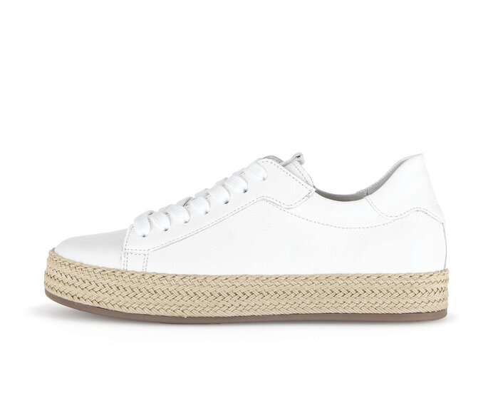 Gabor Damen Sneaker Low Weiß - Glattleder