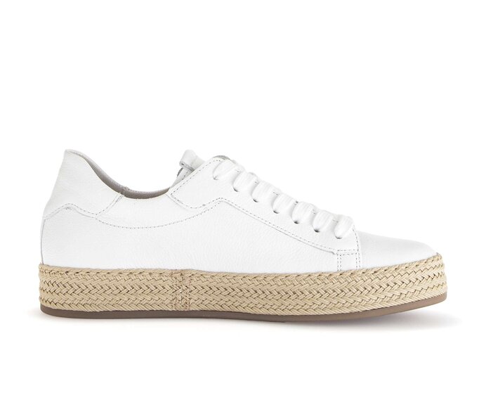 Gabor Damen  Sneaker Low Weiß - Glattleder