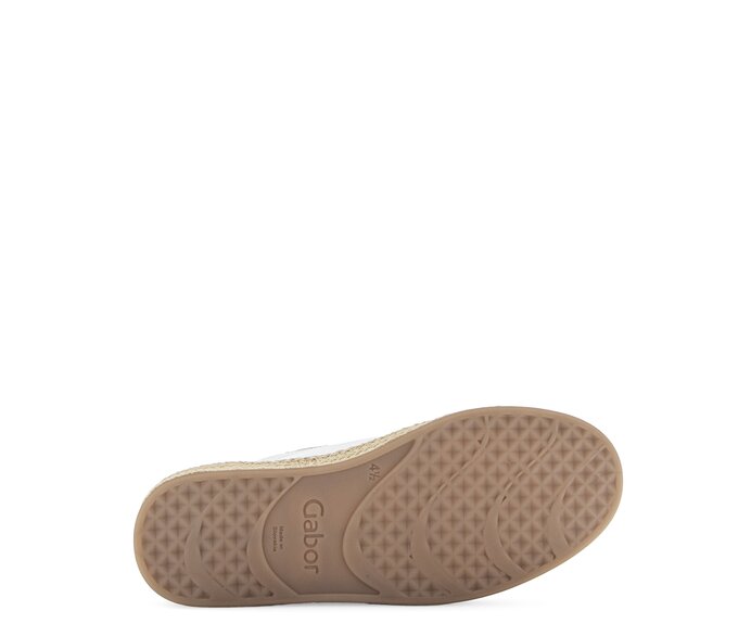 Gabor Damen  Sneaker Low Weiß - Glattleder