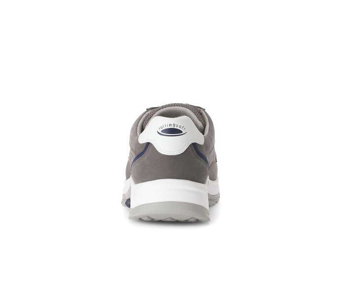 Gabor Herren Rollingsoft Sneaker Low Grau - Materialmix Leder/Textil