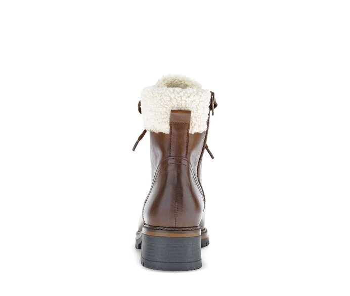 Gabor Damen  Winterstiefelette Braun - Materialmix Leder/Lederimitat