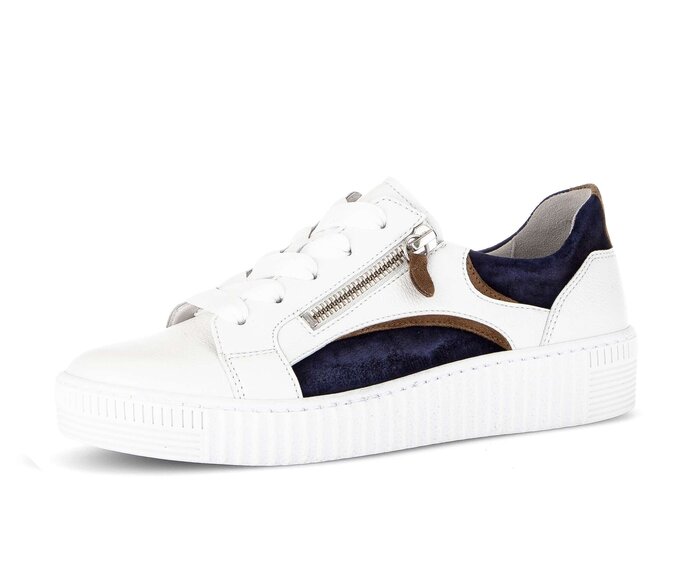 Gabor Damen  Sneaker Low Multicolour - Materialmix Leder