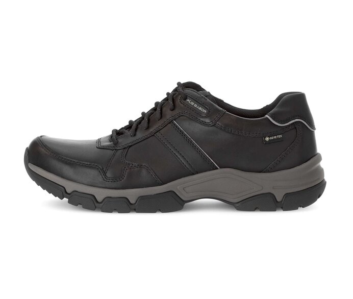 Pius Gabor Herren Sneaker Low Schwarz - Glattleder